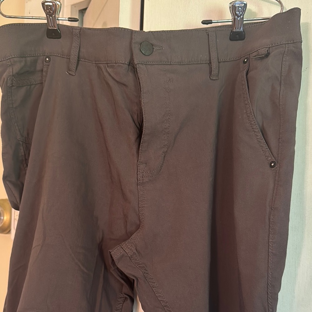 Projek Raw button front tech pants size 38 grey nice gently used